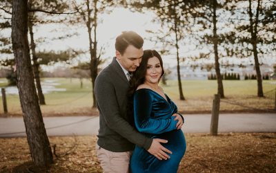 Jessie + Andres Couples Maternity in Oakville