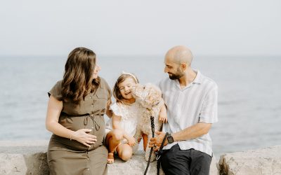 Anna’s Maternity Photos at Gairloch Gardens in Oakville