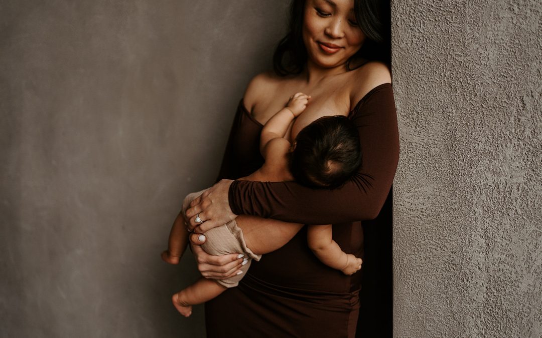 Erica + Kai’s Breastfeeding Photo Session at Preto Loft