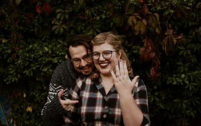 Kesia + Kyle’s Engagement Photography in Guelph